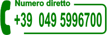 Numero diretto  +39  049 5996700