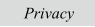 Normativa Privacy